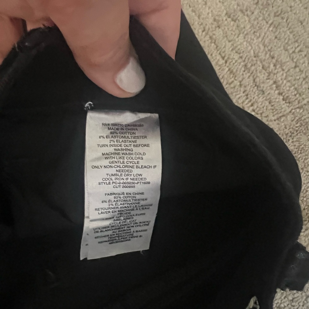CURRENT/ELLIOTT Women's Black Jeans in Size 26 - Picture 10 of 11